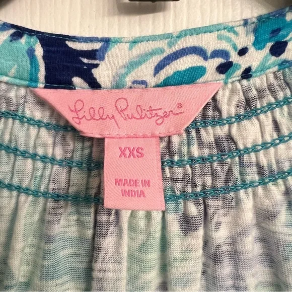 LILLY PULITZER ESSIE MAXI LONG DRESS SIZE XXS - Picture 4 of 9